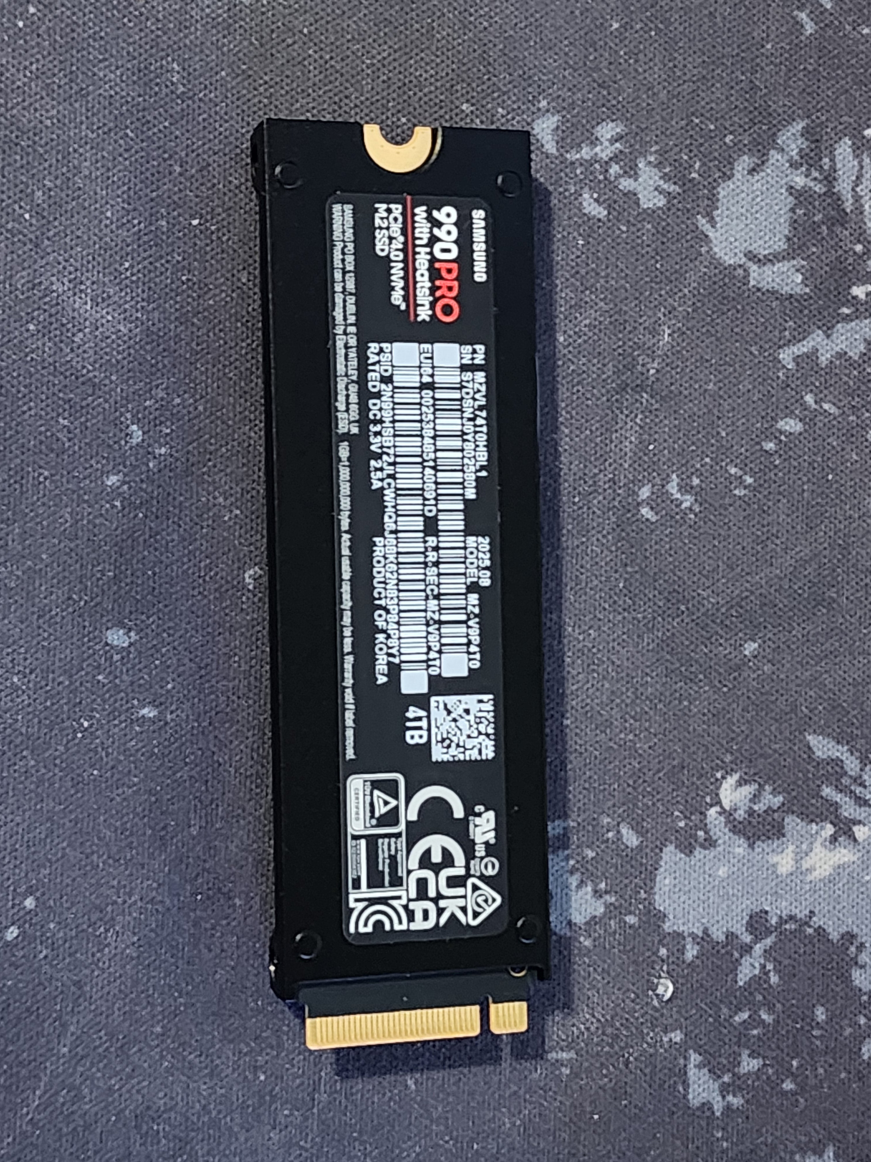 4TB Samsung 990 PRO NVME