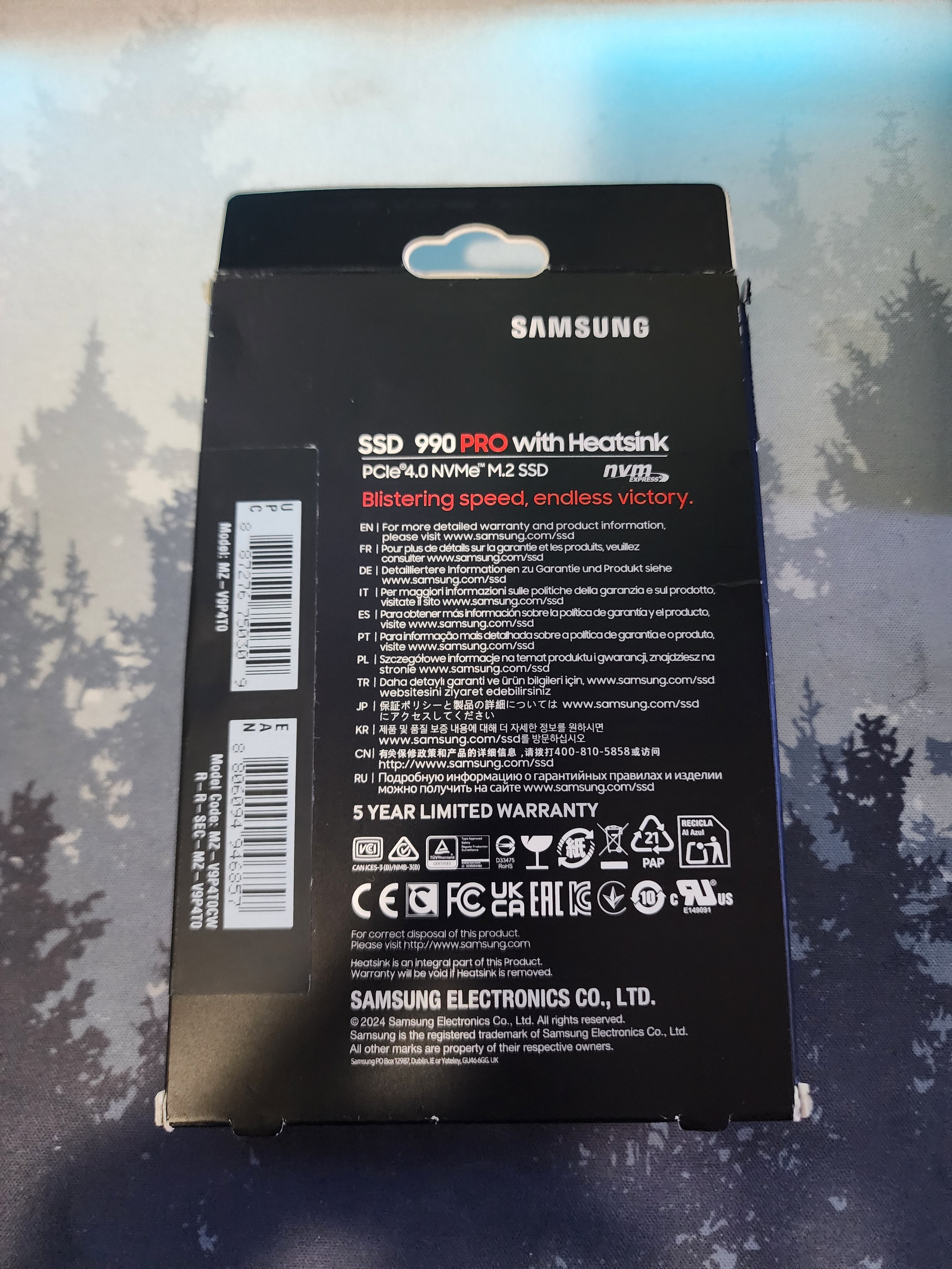4TB Samsung 990 PRO NVME