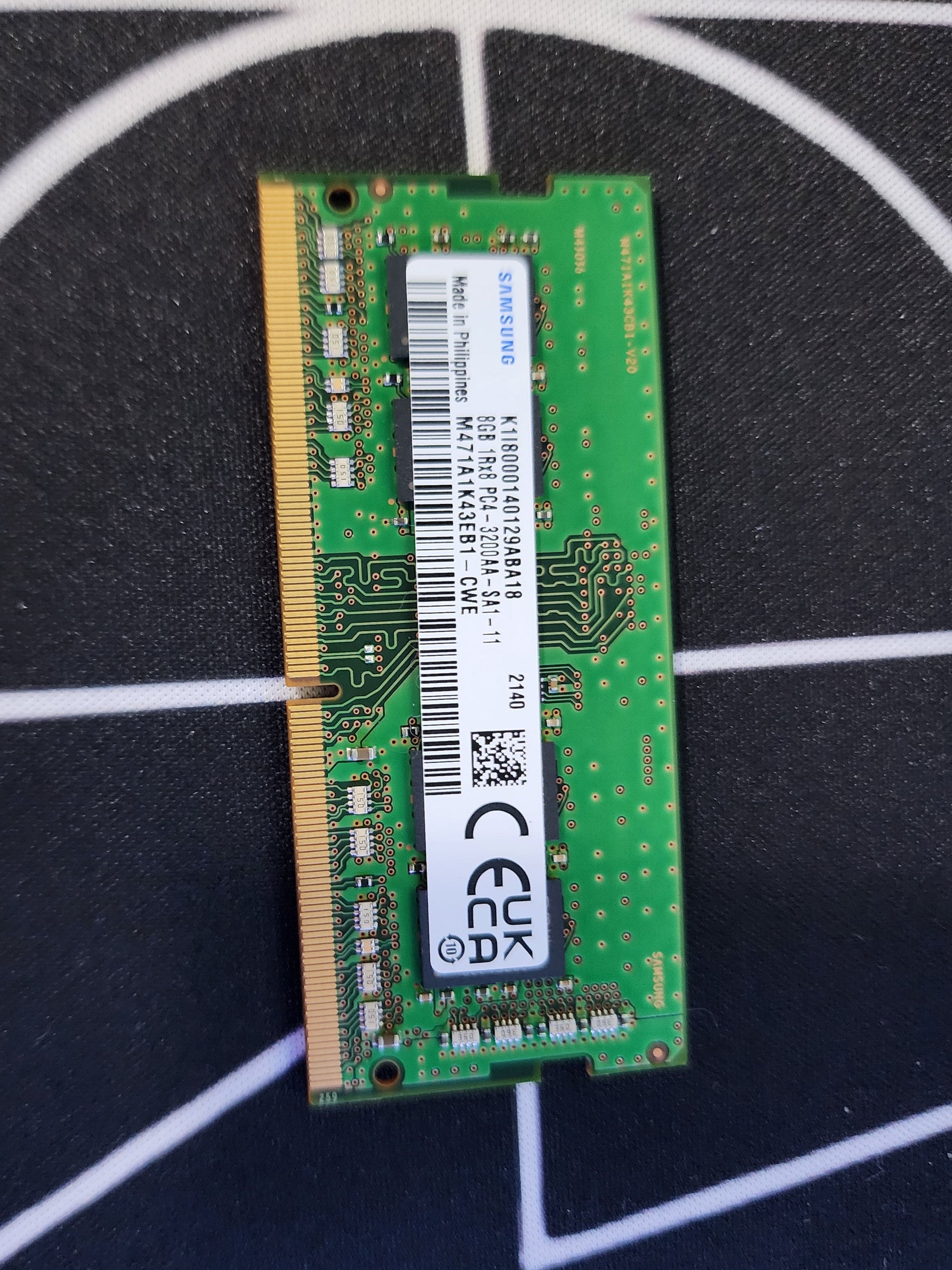 Samsung 8GB DDR4 3200MT/S SODIMM
