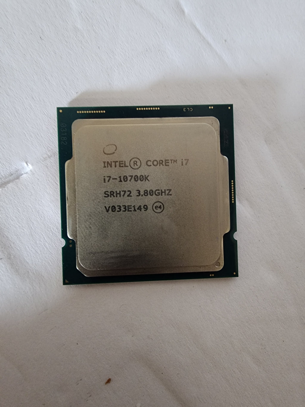 Intel Core I7-10700K, LGA 1200 CPU